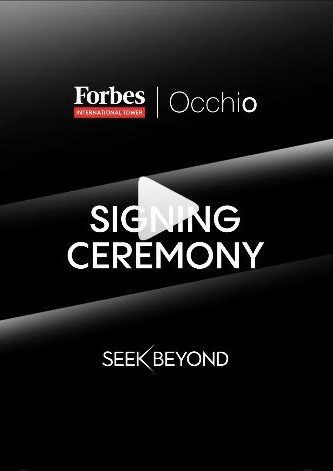 Occhio signing ceremony